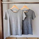 SARAXJIJI サラジジ lafie gauze ラフィーガーゼ C-neck CS Short Sleeve 2 colors CS21