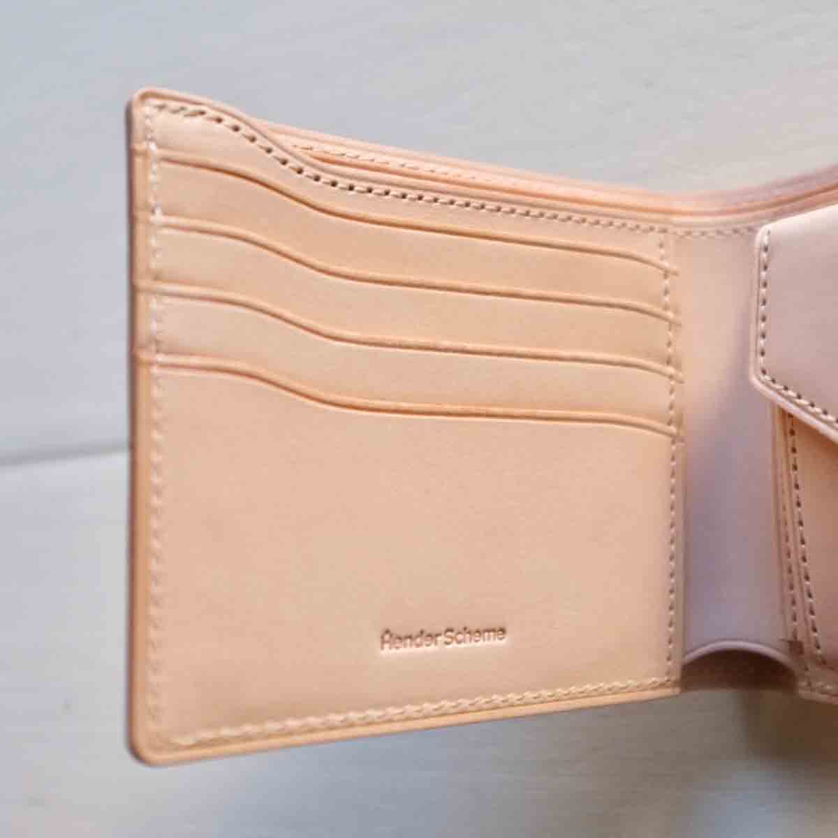 【再入荷】Hender Scheme エンダースキーマ half folded wallet 4 colors