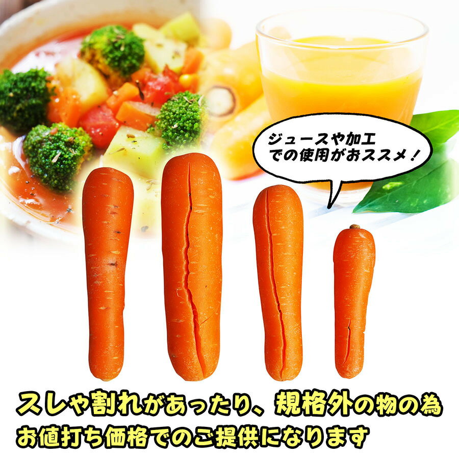 国産　訳あり　人参　大きさお任せ　約5kg