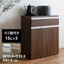 ゴミ箱 おしゃれ 分別 収納 ふた付き 見えない ごみ箱 キッチン リビング 蓋付き ダストボックス キッチンカウンター ペールカウンター キッチン収納 大容量 コンパクト 北欧 シンプル かわいい 衛生的 清潔 一人暮らし 引っ越し アイリスオーヤマ PKT-8670