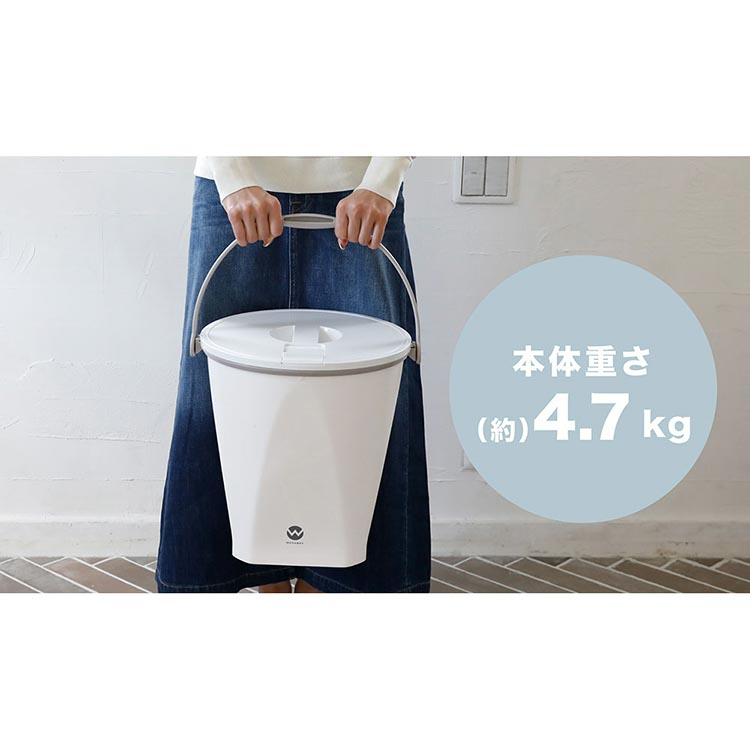【LINEお友だち登録で最大1,500円OFFクーポン】バケツ洗濯機 洗濯機 小型 バケツウ...