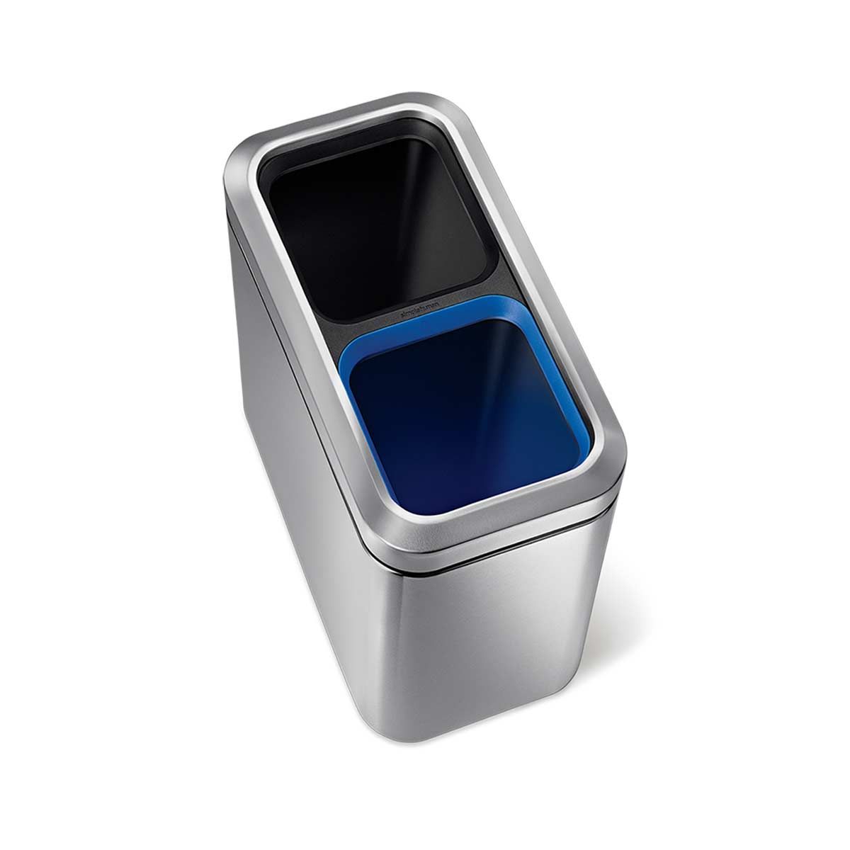 【公式】シンプルヒューマン simplehuman 20L スリム オープントップ ダストボックス リサイクラー CW1470