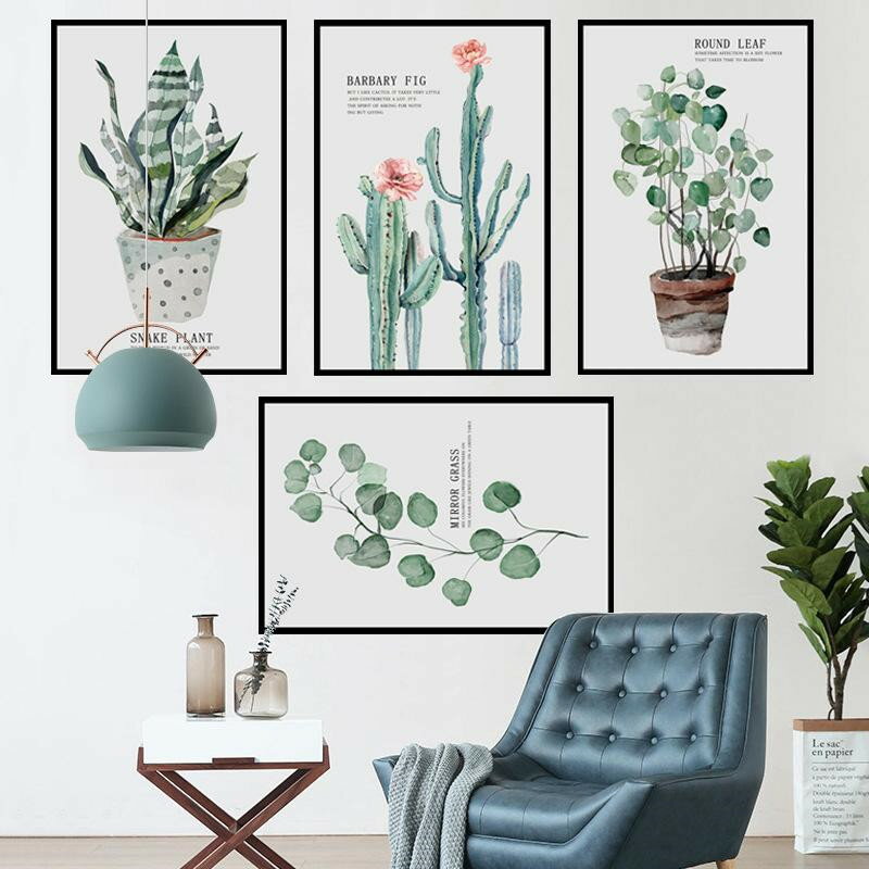 Rakuten - フレッシュ 緑 植物 ウォールステッカー 剥がして貼る 壁紙 部屋飾り 応接間 室内装飾 おしゃれ 清新 自然