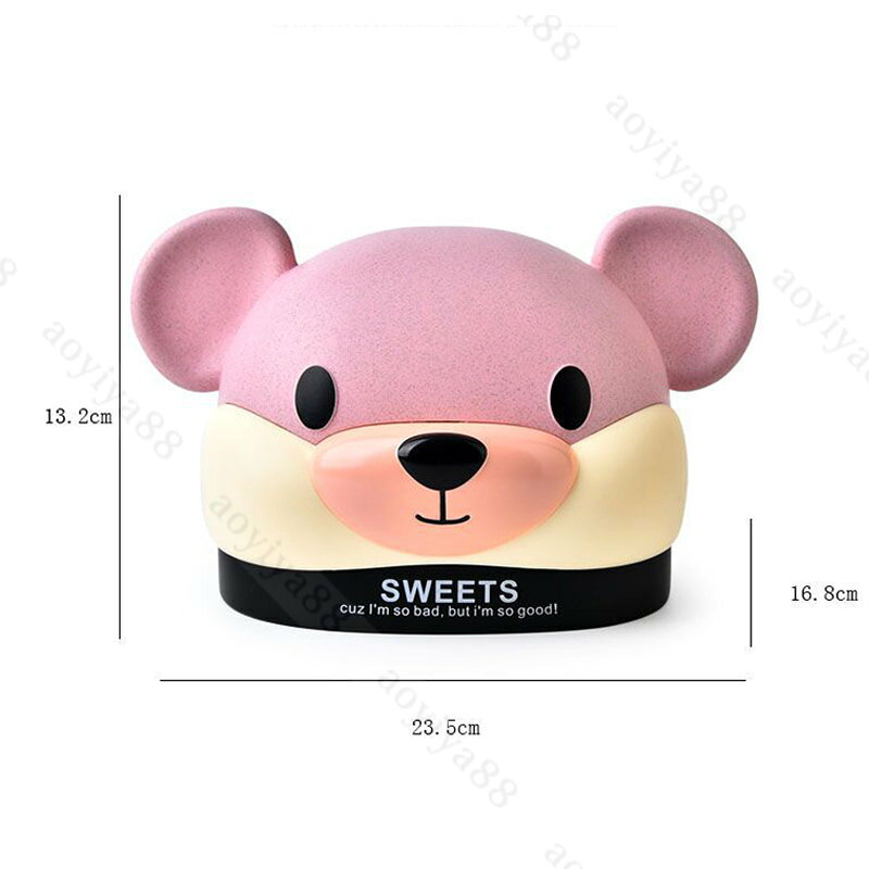 ペーパーポット ネズミ 可愛い ティッシュケース ティッシュボックス カバー ペーパー収納 トイレットペーパー 子供向け 面白い 卓上 整理 [3]