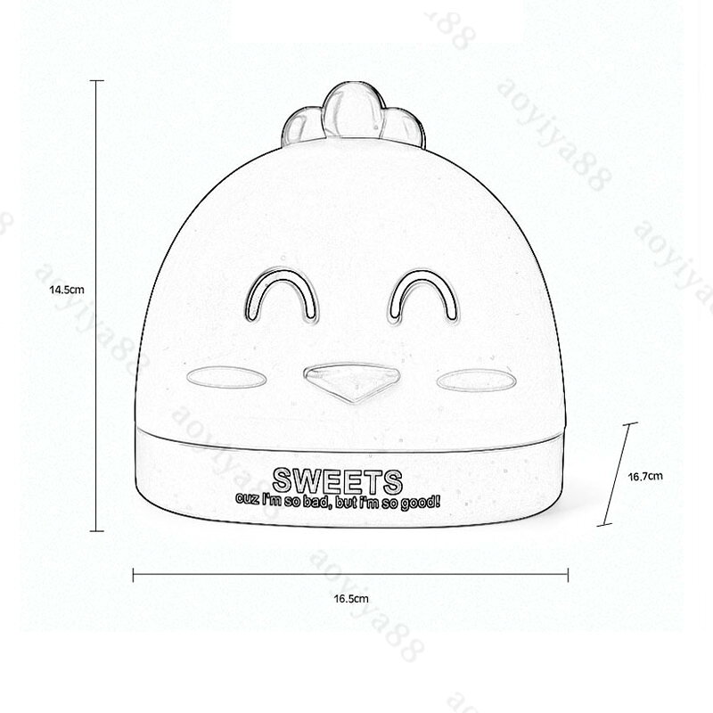 ティッシュボックス ティッシュカバー 雛 可愛い 3色展開 子供向け ティッシュケース ペーパーポット 車載 面白い インテリア 卓上 整理 [3]