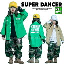 キッズダンス衣装 セットアップ ヒップホップ ファッション ダンス衣装 キッズ 男の子 ガールズ ミリタリー シャツ 迷彩パンツ カモフラージュ 緑 ベージュ