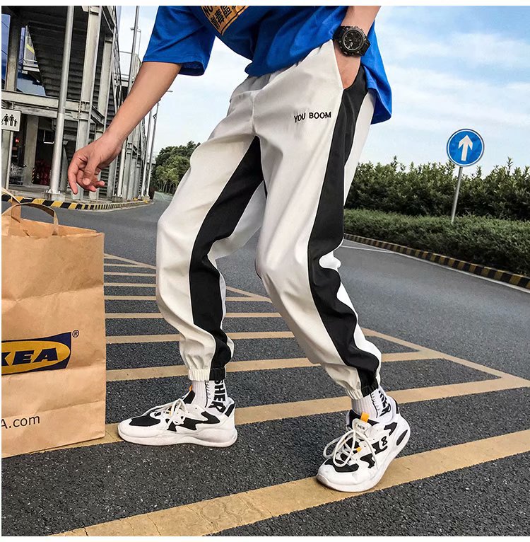 ダンスパンツヒップホップダンス衣装レディースメンズ大人HIPHOPダンスファッションシャカシャカパンツダンスレッスン着練習着K-POP韓国黒白