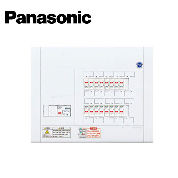 Panasonic/パナソニック BQW84162 スタンダード住宅分電盤 リミッタースペースなし スッキリパネル コンパクト21 16+2 40A【取寄商品】