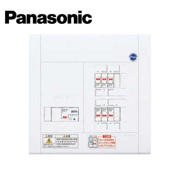 樂天商城 - Panasonic/パナソニック BQW8562 スタンダード住宅分電盤 リミッタースペースなし スッキリパネル コンパクト21 6+2 50A【取寄商品】