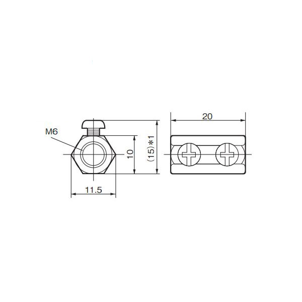オムロン/OMRON F03-02 接続ナット SUS304相当品 電極棒用ロックナット別売