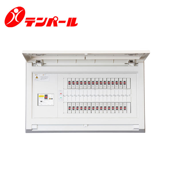 テンパール MAB35142 分電盤 リミッタースペースなし 扉付 露出・半埋込形兼用 14+2 50A