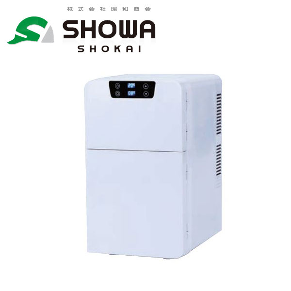 商品詳細製造昭和商会品番N21-20仕様サイズ：H480×W295×D325mm電源：AC100V 50/60Hz DC12V重さ：5.4kg消費電力：AC保冷80W-保温66W/DC保冷60W-保温49W冷却方式：ペルチェ方式×2/設定温度-9〜60度セット内容：本体,AC電源コード,DC電源コード,取扱説明書(保証書)説明・室内でも車内でも大活躍！ AC/DC両方対応！！・ポータブルサイズで車内にも気軽に設置可能・軽量設計で持ち運びも楽々・2ドアで冷温同時、交互、設定自在備考※掲載画像と商品が異なる場合がございます。そういった場合はメーカー提供の代表画像として商品画像を掲載しております。恐れ入りますが商品名や仕様等をご確認頂き、お間違いのないようご注文下さいませ。