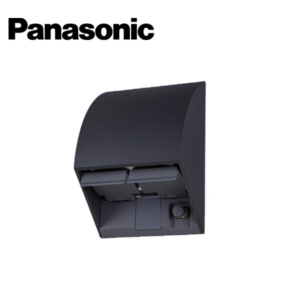 乐天商城 - Panasonic/パナソニック WK4672B スマート接地防水ダブルコンセント 防水/防塵保護カバー付 ブラック【取寄商品】