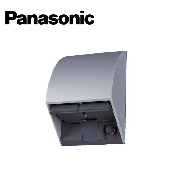 Panasonic/パナソニック WK4672S スマート接地防水ダブルコンセント 防水/防塵保護カバー付 ホワイトシルバー【取寄商品】