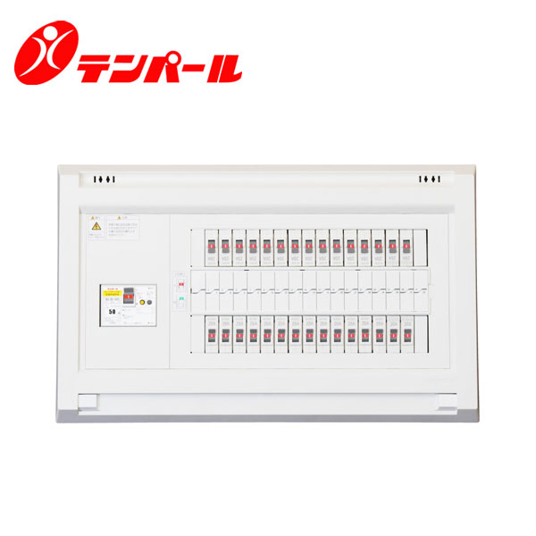 Rakuten - テンパール YAB37302 分電盤 リミッタースペースなし 扉なし 露出・半埋込形兼用 30+2 75A【取寄商品】