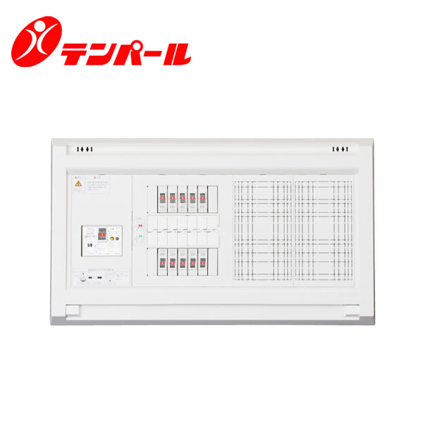 Rakuten - テンパール YAG36182D 分電盤 リミッタースペースなし 扉付 大型付属機器取付スペース付 18+2 60A【取寄商品】