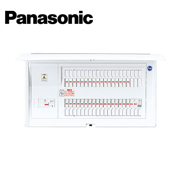 乐天商城 - Panasonic/パナソニック BQE86343J 太陽光発電システム対応住宅分電盤 出力電気単相2線200V用 リミッタースペースなし 露出/半埋込両用形 34+3 60A【取寄商品】