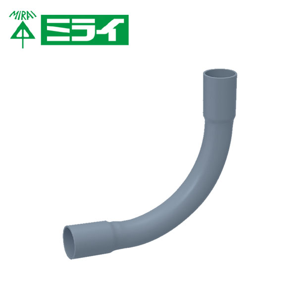 未来工業 N-28 ノーマルベンド グレー 適合管VE28