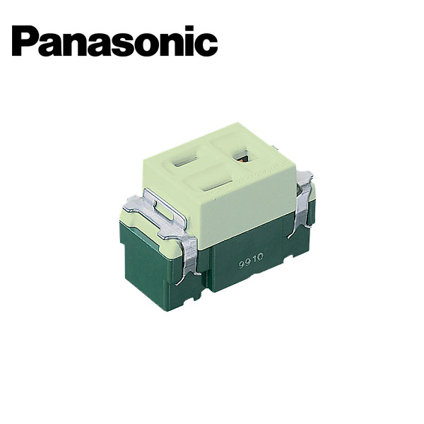 乐天商城 - Panasonic/パナソニック WN1101LG 埋込接地コンセント ライトグリーン【取寄商品】