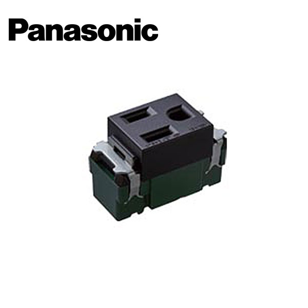 Panasonic/パナソニック WN1101MB 埋込接地コンセント マットブラック【取寄商品】