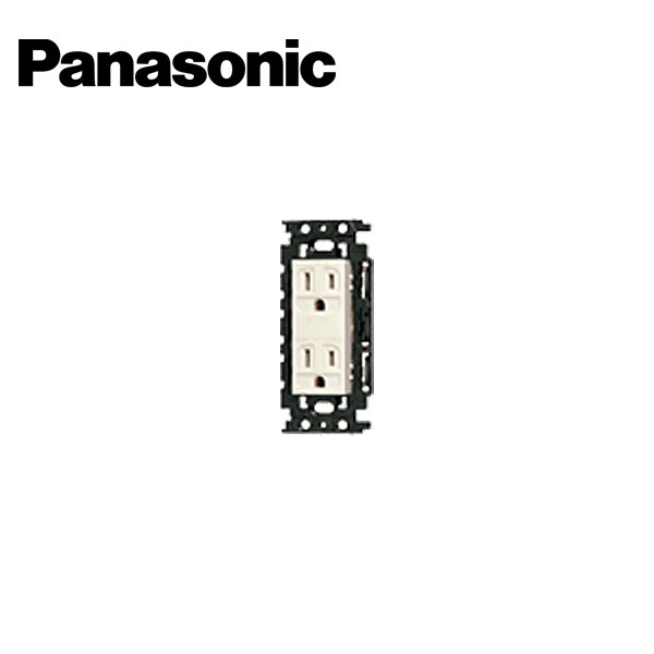 Rakuten - Panasonic/パナソニック WN15124 埋込絶縁接地ダブルコンセント【取寄商品】