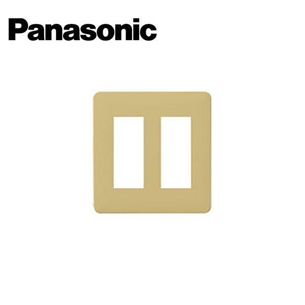 Rakuten - Panasonic/パナソニック WN6706Y フルカラー簡易耐火用モダンプレート 6コ用 ダークベージュ【取寄商品】