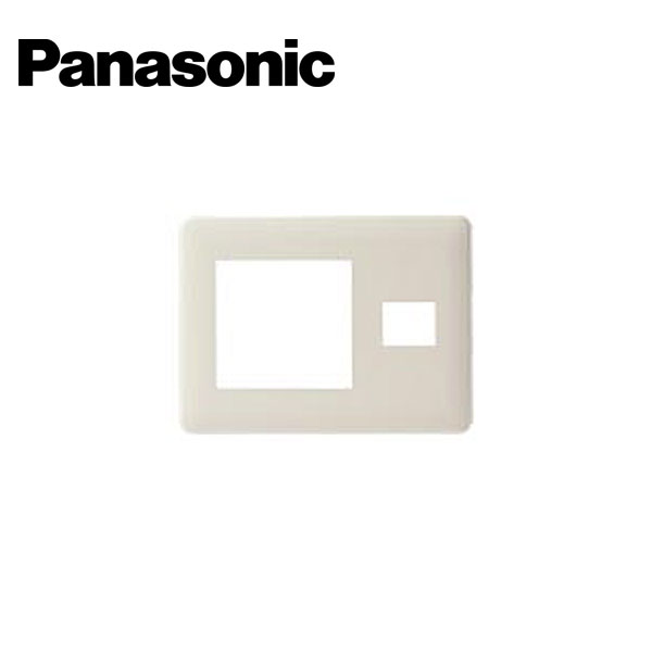 Rakuten - Panasonic/パナソニック WN8401W フルカラー2連接穴+1コ用モダンプレート ミルキーホワイト【取寄商品】