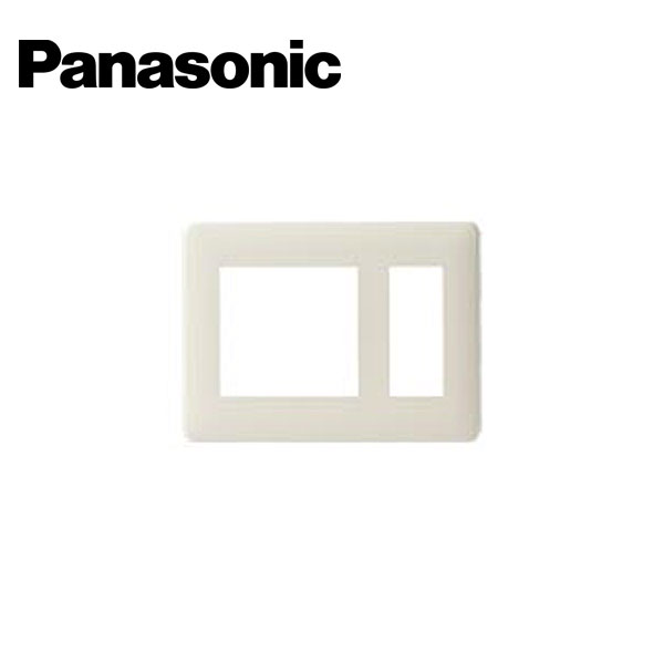 樂天商城 - Panasonic/パナソニック WN8403W フルカラー2連接穴+3コ用モダンプレート ミルキーホワイト【取寄商品】