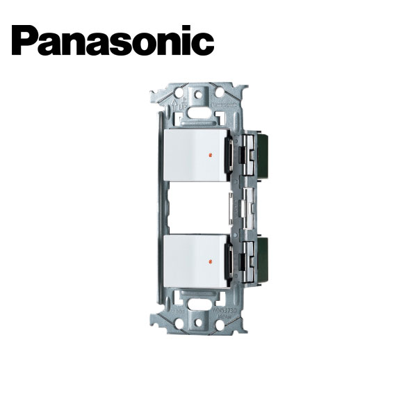 Rakuten - Panasonic/パナソニック WNSS51898W SO-STYLE 埋込スイッチセット パイロットスイッチC 0.5A×2 マットホワイト【取寄商品】