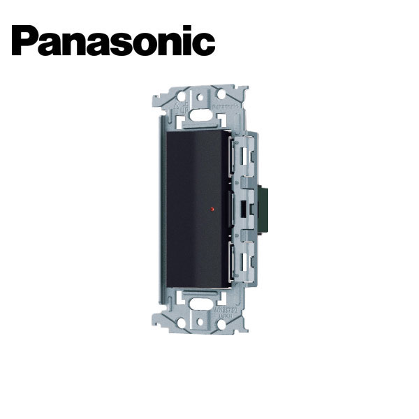 Rakuten - Panasonic/パナソニック WNSS53979B SO-STYLE 埋込ロングハンドルスイッチセット パイロットスイッチC 4A マットブラック【取寄商品】
