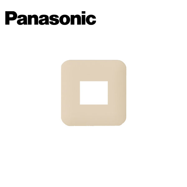 Rakuten - Panasonic/パナソニック WTF7071F コスモシリーズワイド21 ミニコンセントプレート 取付枠付 ラウンド ベージュ【取寄商品】