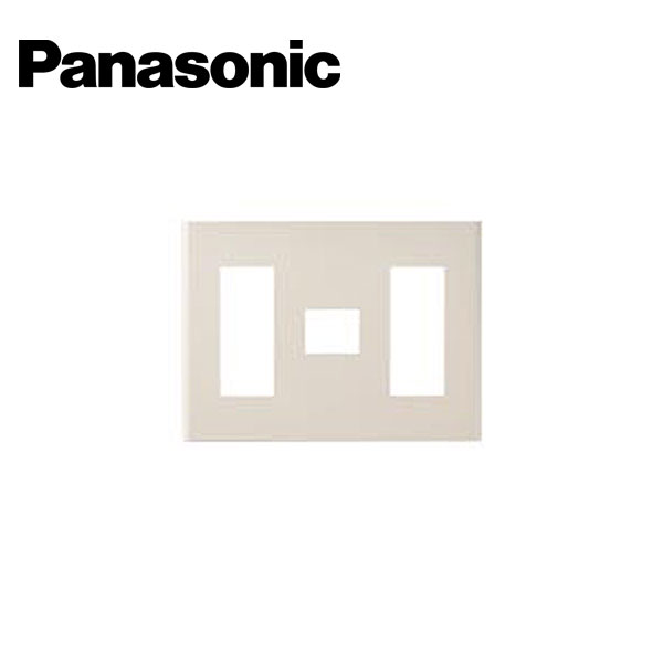 樂天商城 - Panasonic/パナソニック WTF8077F コスモシリーズワイド21 コンセントプレート 7コ用 3コ＋1コ＋3コ用 ベージュ【取寄商品】