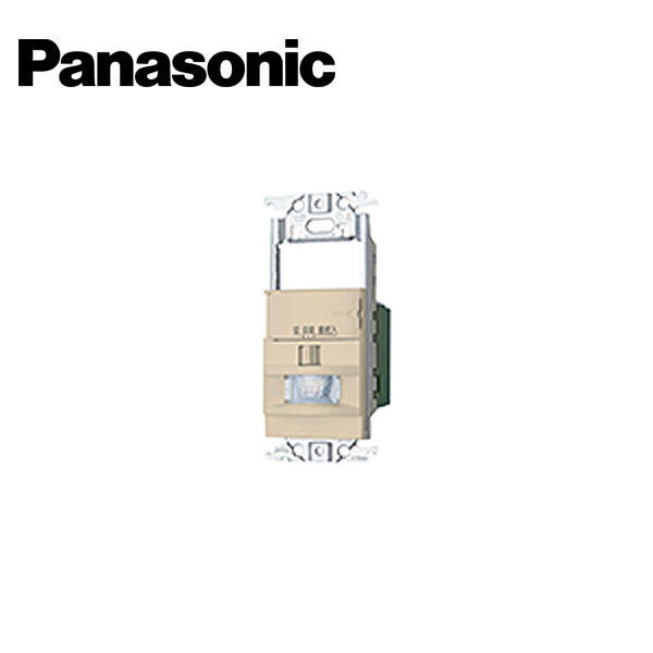 Panasonic/パナソニック WTK18115FK コスモシリーズワイド21 壁取付 熱線センサ付自動スイッチ LED 手動スイッチ付 スイッチスペース付 ベージュ【取寄商品】