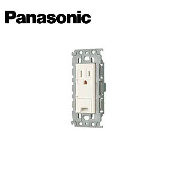 Rakuten - Panasonic/パナソニック WTL113149F アドバンスシリーズ 埋込アースターミナル付接地コンセント 絶縁枠付 ベージュ【取寄商品】