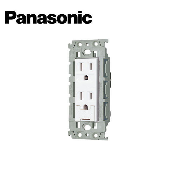 Rakuten - Panasonic/パナソニック WTL113249W アドバンスシリーズ 埋込アースターミナル付接地ダブルコンセント 絶縁枠付 セラミックホワイト【取寄商品】
