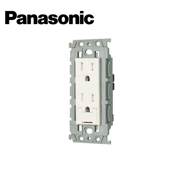 Rakuten - Panasonic/パナソニック WTL115249F アドバンスシリーズ 埋込扉付アースターミナル付接地ダブルコンセント 絶縁枠付 ベージュ【取寄商品】