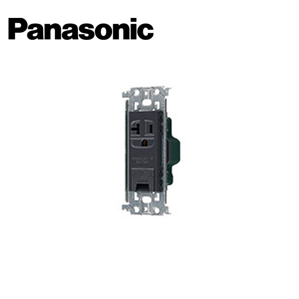 Panasonic/パナソニック WTL19313H アドバンスシリーズ 15A/20A兼用埋込アースターミナル付接地コンセント 金属枠付 グレー【取寄商品】