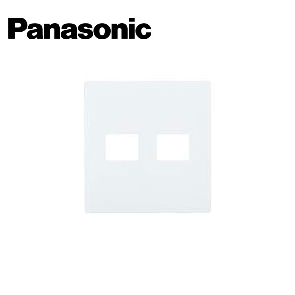 乐天商城 - Panasonic/パナソニック WTL7072WK アドバンスシリーズ コンセントプレート2コ用 1コ+1コ用 マットホワイト【取寄商品】