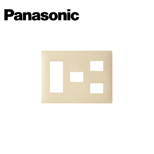 樂天商城 - Panasonic/パナソニック WTL7076FK アドバンスシリーズコンセントプレート6コ用 3コ+1コ+2コ用 マットベージュ【取寄商品】