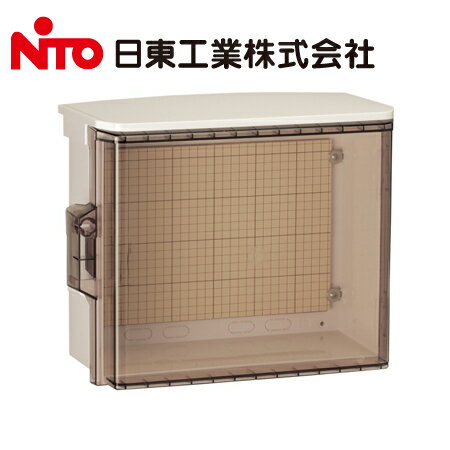 乐天商城 - 日東工業 OP16-353CA OP形 プラボックス 透明扉 屋根付【取寄商品】