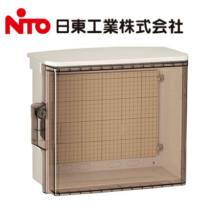 Rakuten - 日東工業 OPK16-353CA OPK形 キー付 耐候 プラボックス 透明扉 屋根付【取寄商品】