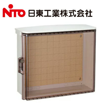 日東工業 OPK18-54CA OPK形 キー付 耐候 プラボックス 透明扉 屋根付【取寄商品】