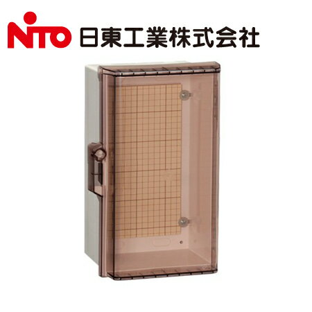 乐天商城 - 日東工業 P16-235CA P形 プラボックス 透明扉【取寄商品】