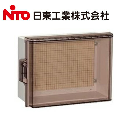 日東工業 P16-353CA P形 プラボックス 透明扉