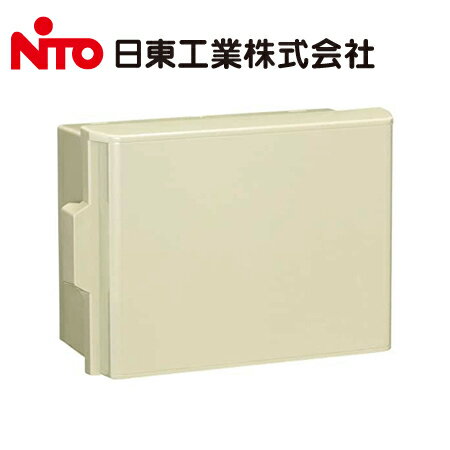 樂天商城 - 日東工業 P18-43BA P形 プラボックス ライトベージュ色【取寄商品】