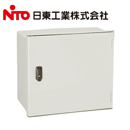 Rakuten - 日東工業 PL16-43WG PL形 高性能タイプ キー付 プラボックス 木製基板 ホワイトグレー色【取寄商品】
