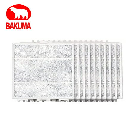 バクマ工業 RESF-150 交換用空気清浄フィルター 樹脂製レジスター専用10枚セット φ150用