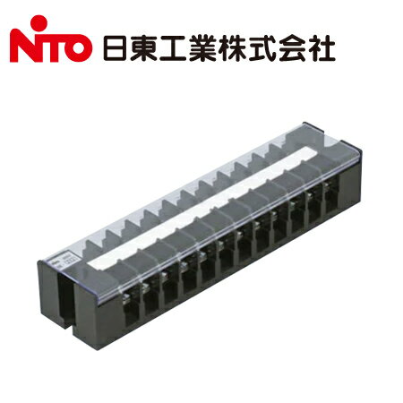 乐天商城 - 日東工業 TBE-212 TBE形 経済形 固定式端子台 Aタイプ 30A 極数12P【取寄商品】