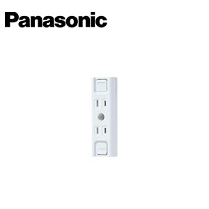 Panasonic/パナソニック WK1212SW 露出ダブルコンセント(仮設用)(フル端子)(ホワイト)
