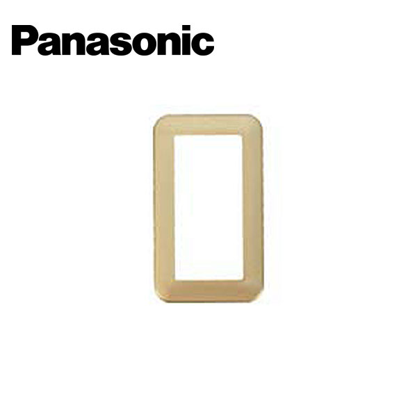 Panasonic/パナソニック WTV6101F2 グレーシアシリーズ ラウンド スイッチプレート 1連用 ライトブロンズ【取寄商品】